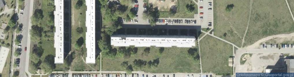 Zdjęcie satelitarne Dachy P Sawicki S Modzelewski