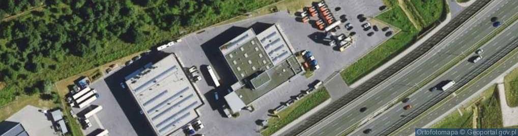 Zdjęcie satelitarne Daf Trucks Polska Sp. z o.o.