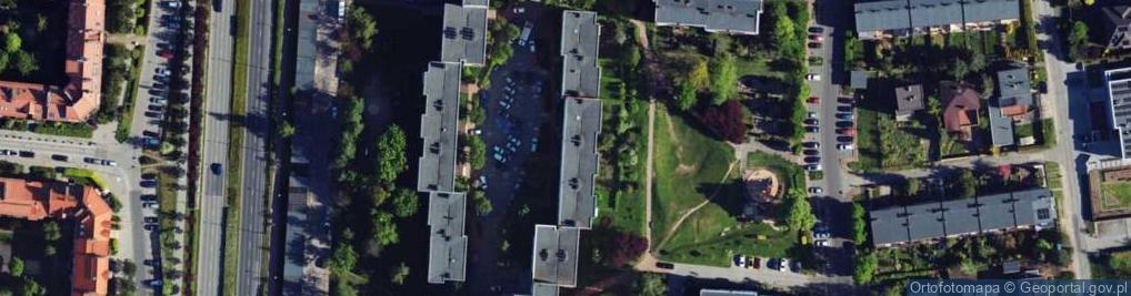 Zdjęcie satelitarne Dagos Oznakowania Samoprzylepne Rurociągów