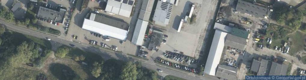 Zdjęcie satelitarne Daltrans. Transport międzynarodowy, spedycja. Dalaszyński H.