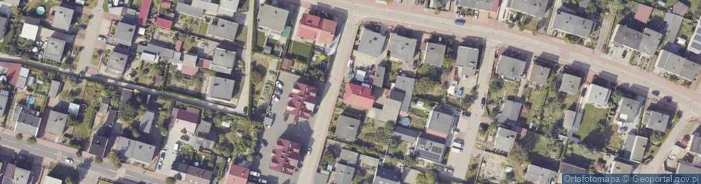 Zdjęcie satelitarne Damian Fórmaniak Handel Obwoźny