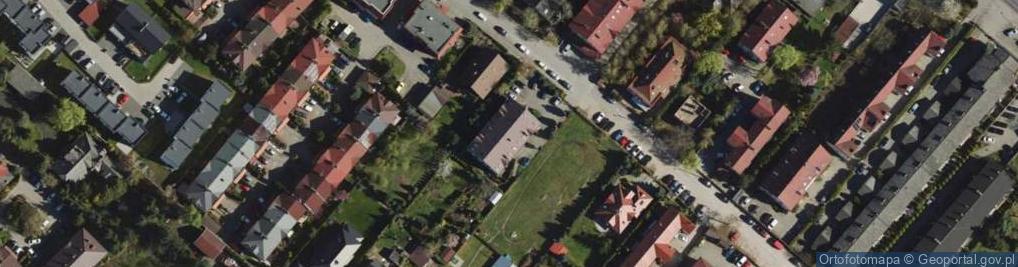 Zdjęcie satelitarne Damian Frydryczak Taksówka nr 2510 Sklep Spożywczo-Przemysłowy Malinka
