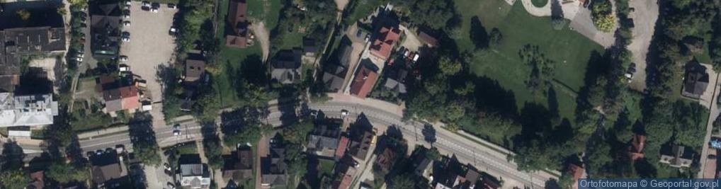 Zdjęcie satelitarne Damian Orłowski Wspólnik Spółki Cywilnej Wynajem Pokoi Gościnnych Jaś i Małgosia M.D Orłowscy