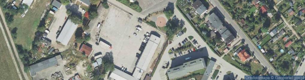 Zdjęcie satelitarne Damian Skrzypczak Studio Projektów Krajobrazu Bio Art