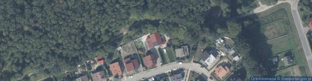 Zdjęcie satelitarne Damian Stalka Przedsiębiorstwo Wielobranżowe Barkam