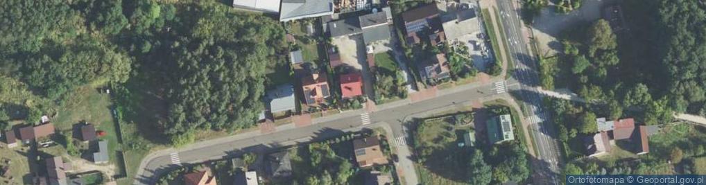Zdjęcie satelitarne Daniel Jałkiewicz Mechanika Pojazdowa