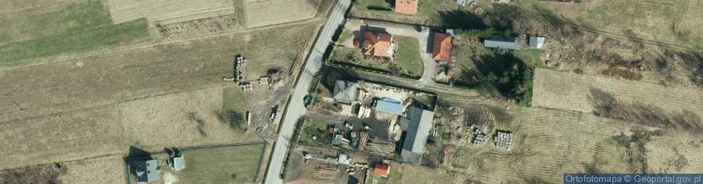 Zdjęcie satelitarne Daniel Zaucha Zakład Przetwórstwa Drzewnego Pro-Drew