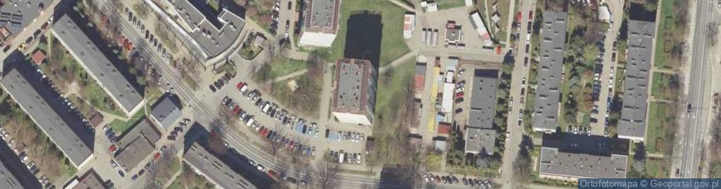 Zdjęcie satelitarne Danna Usługi Krawieckie Handel
