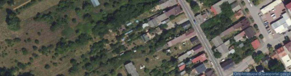 Zdjęcie satelitarne Danusia