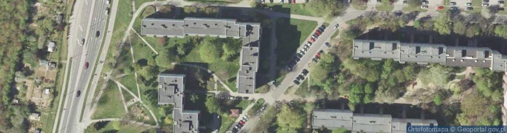 Zdjęcie satelitarne Danuś