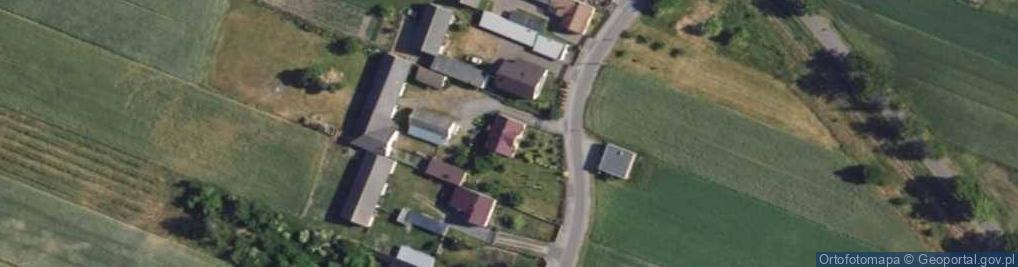 Zdjęcie satelitarne Danuta Klimek Usługi Jeździeckie Stajnia Nowy Glinnik
