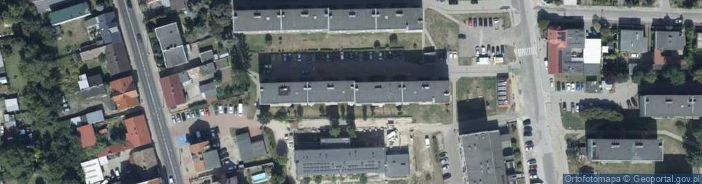 Zdjęcie satelitarne Danuta Matusiak Usługi Ekonomiczno-Administracyjne i Handlowe