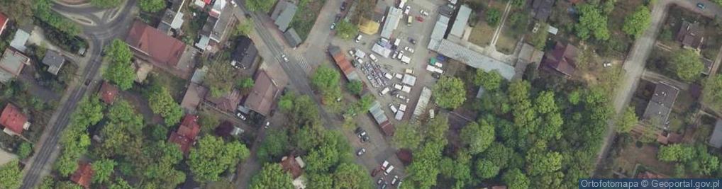 Zdjęcie satelitarne Danuta Pakuła - Działalność Gospodarcza