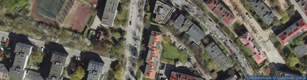 Zdjęcie satelitarne Danuta Rutkowska Przedsiębiorstwo Handlowo-Usługowe Dom Mody Gusto Augustyn Grulkowski, Danuta Rutkowska