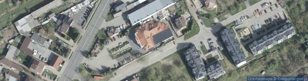 Zdjęcie satelitarne Danuta Szatkowska Gościniec pod Jesionem