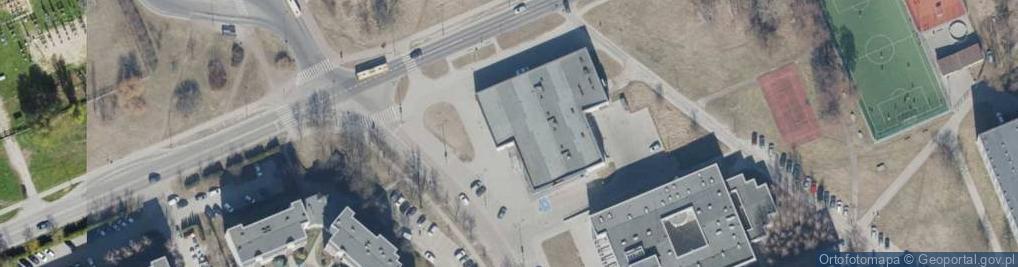 Zdjęcie satelitarne Dapi II Parking Strzeżony Bożena Nowak Jolanta Skwarek