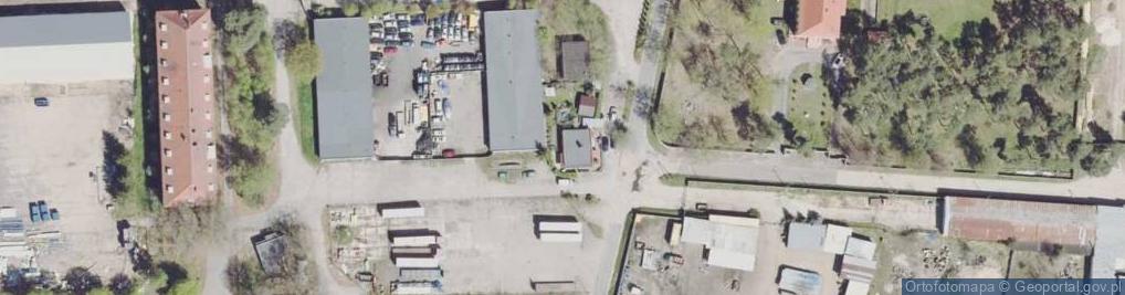 Zdjęcie satelitarne DAR-Lech Dariusz Pluciński Skup Złomu Usługi Ogólnobudowlane