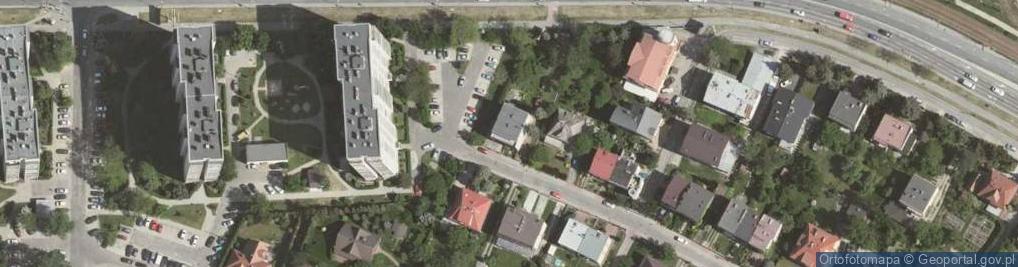 Zdjęcie satelitarne Daria Kiełpińska 1.Firma Handlowo - Usługowa Podhalanin, 2.Dono House