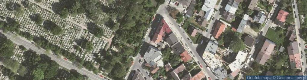 Zdjęcie satelitarne Dariusz Doniec Zakład Kamieniarsko-Betoniarsko-Murarski