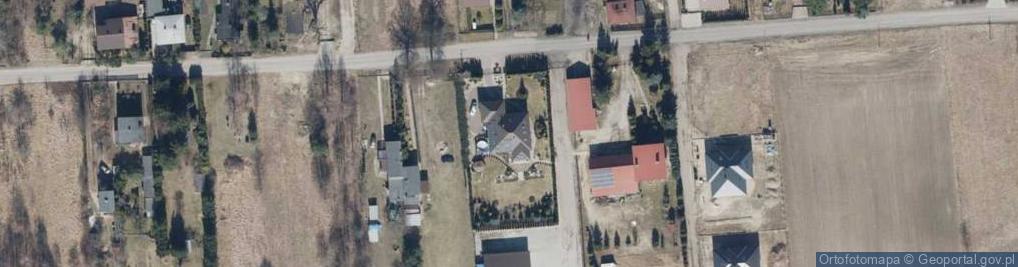 Zdjęcie satelitarne Dariusz Harzyński Handel Hurtowy Obwoźny Art.Spożywczymi