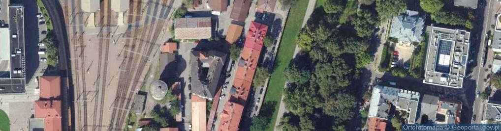 Zdjęcie satelitarne Dariusz Kubiak Firma Handlowo Usługowa