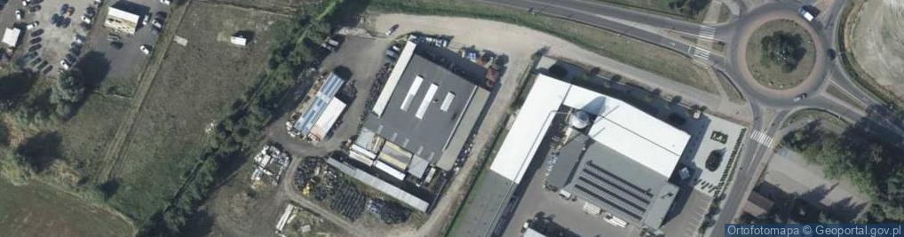 Zdjęcie satelitarne Dariusz Lubański Przedsiębiorstwo Handlowo-Usługowe Dariu Sz Lubański