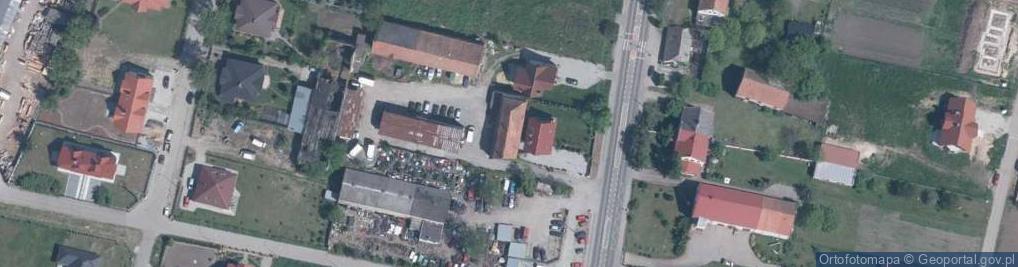 Zdjęcie satelitarne Dariusz Mazur Autocenter Domasław