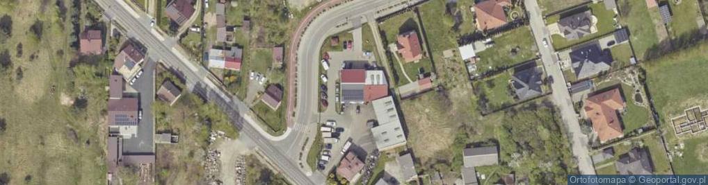 Zdjęcie satelitarne Dariusz Narolski Przedsiębiorstwo Produkcyjno-Handlowo-Usługowe Agnes