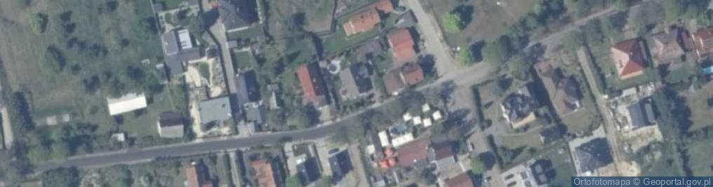 Zdjęcie satelitarne Dariusz Nosowski Centrum Małej Architektury Ekodar