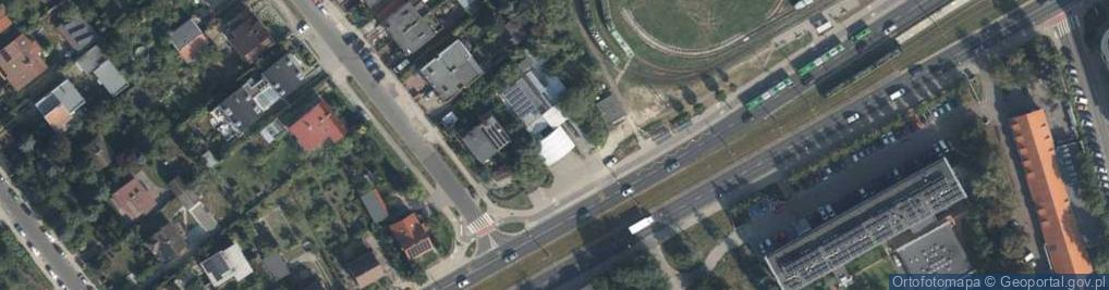 Zdjęcie satelitarne Dariusz Nowicki Ogrodnik Przedsiębiorstwo Produkcyjno-Handlowo-Usługowe