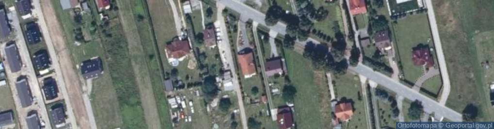 Zdjęcie satelitarne Dariusz Plutecki Firma Usługowa