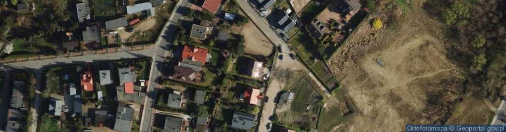 Zdjęcie satelitarne Dariusz Słowiakowski 1.P.H.U.DMS 2.Parking Lotnisko Poznań