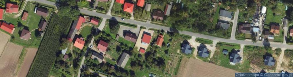 Zdjęcie satelitarne Dawid Bujakowski Migi Handel-Usługi