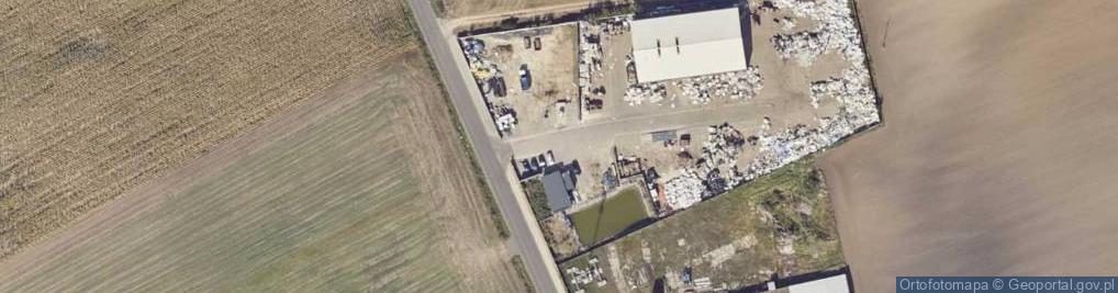 Zdjęcie satelitarne Dawid Jopek Jopek Recykling
