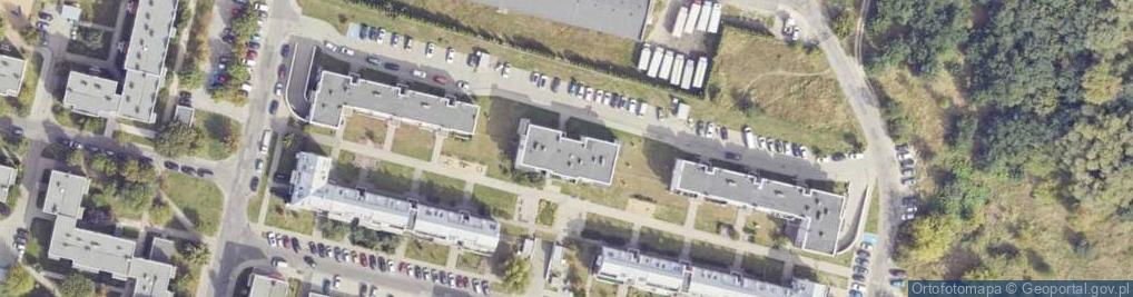 Zdjęcie satelitarne Dawid Kołodziejski F.H.-U.Dawid