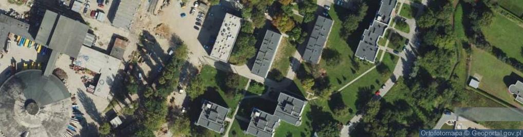 Zdjęcie satelitarne Dawid Zagórski Firma Handlowo-Usługowa