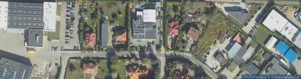 Zdjęcie satelitarne DB Druk Tape w Likwidacji