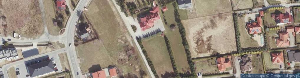 Zdjęcie satelitarne Dębinówka - Dom Gościnny Zofia Kalita