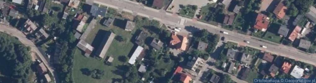 Zdjęcie satelitarne Delikatesy Artykuły Spożywcze i Przemysłowe