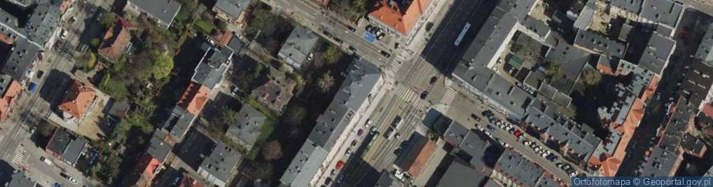 Zdjęcie satelitarne Delikatesy Maćko