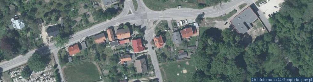 Zdjęcie satelitarne Delikatesy Na Rogu Kozak Zdzisława Kozak Arkadiusz