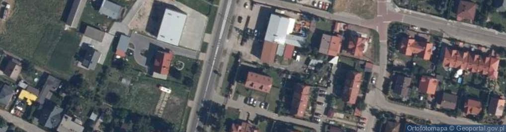 Zdjęcie satelitarne Dem Skład Materiałów Budowlanych