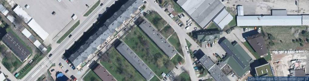 Zdjęcie satelitarne Dentaline - Laboratorium Protetyki Estetycznej