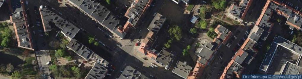 Zdjęcie satelitarne Derkacz B., Wrocław