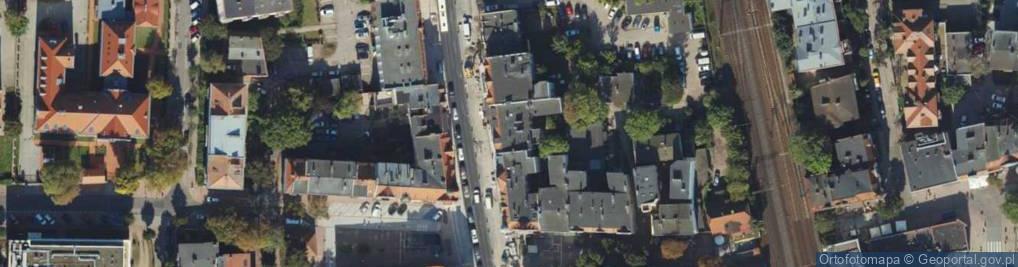 Zdjęcie satelitarne DG Architekci