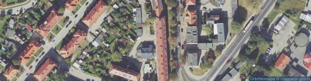 Zdjęcie satelitarne Direct Transport & Logistics Łukasz Romańczuk Maciej Słotwiński