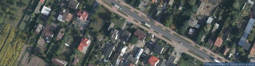 Zdjęcie satelitarne Długołęcki Zbigniew Uprawa Pieczarek