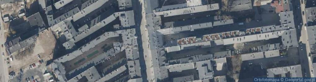 Zdjęcie satelitarne DMS Administracja Nieruchomości Piotrkowska 44