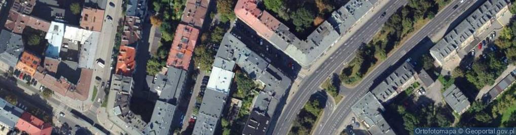 Zdjęcie satelitarne Dobry Fryzjer Kraków