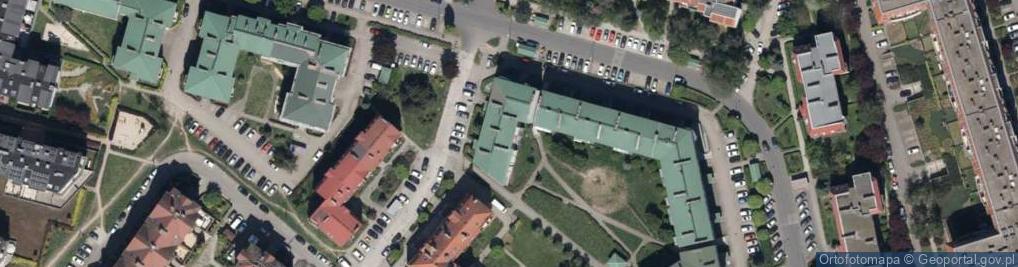 Zdjęcie satelitarne Dobrzeniecka